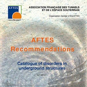 Catalogue of disorders in underground structures