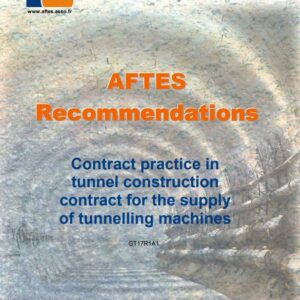 Contract practice in tunnel construction - Contract for the supply of tunnelling machines