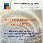 Utilisation des explosifs : émulsions, sensibilisées et pompées directement à front de taille