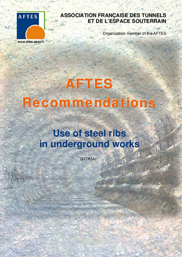 Use of steel ribs in underground works