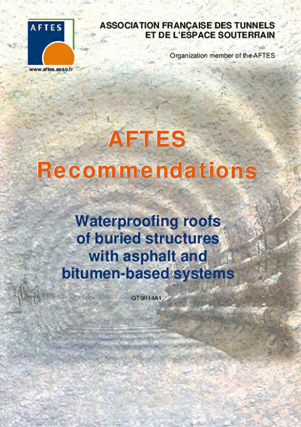 Waterproofing roofs of buried structures with asphalt and bitumen-based systems