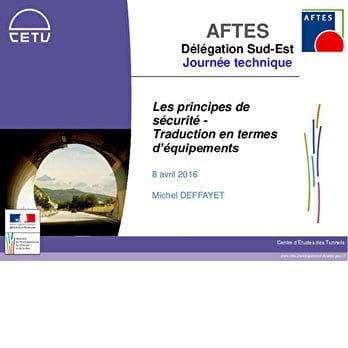 Équipements dans les tunnels