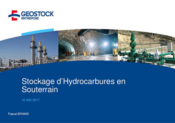 Le stockage d’hydrocarbures en souterrain