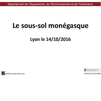 Quelques grands aménagements souterrains - Réalités & Projets