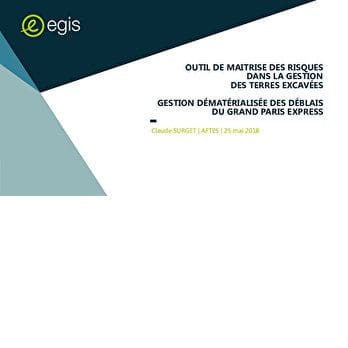 Nouvelles technologies numériques en travaux souterrains