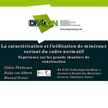Présentations du Projet de recherche Européen « DRAGON »