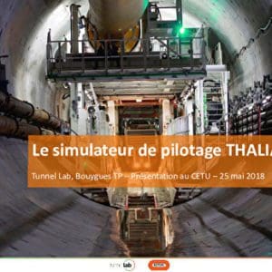 Nouvelles technologies numériques en travaux souterrains