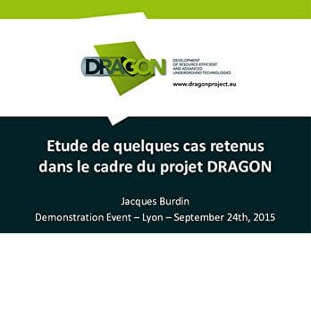 Présentations du Projet de recherche Européen « DRAGON »