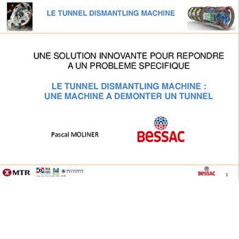 Les tunneliers peuvent-ils passer partout ?