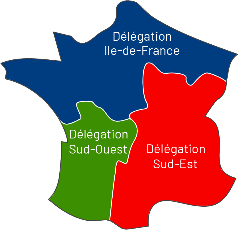 Délégations régionales AFTES