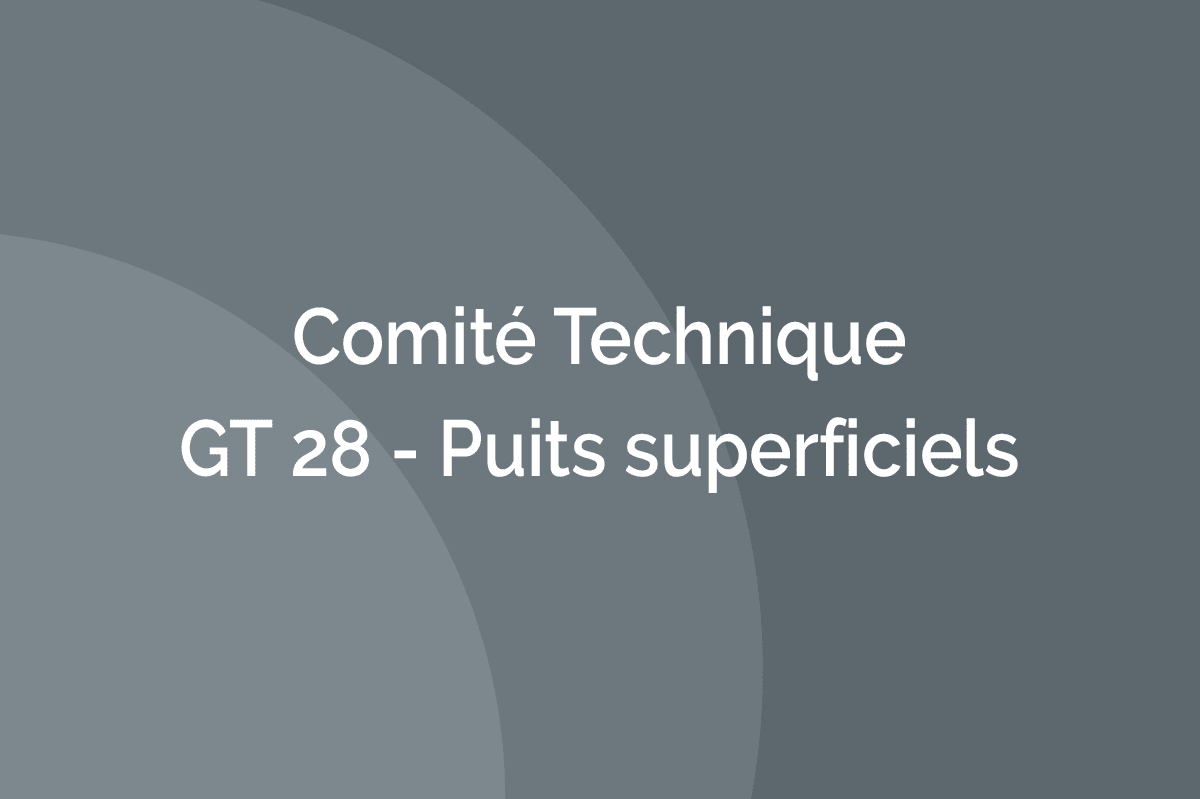 GT 28 - Puits superficiels