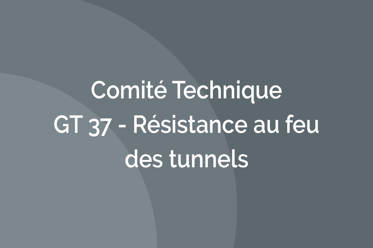 GT 37 - Résistance au feu des tunnels