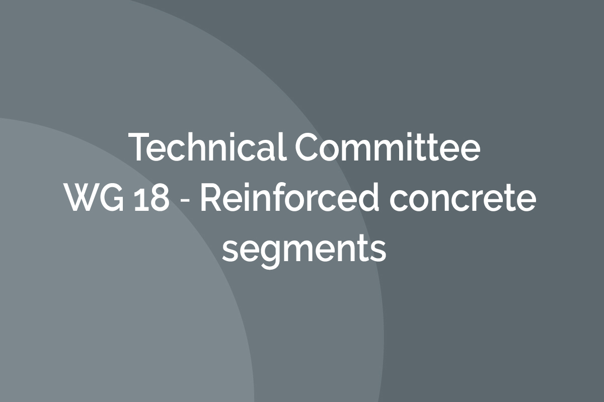 WG 18 ‐ Reinforced concrete segments
