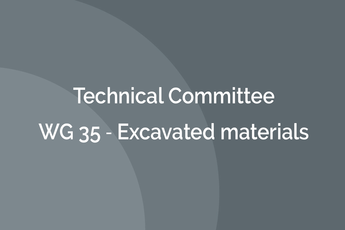 WG 35 ‐ Excavated materials