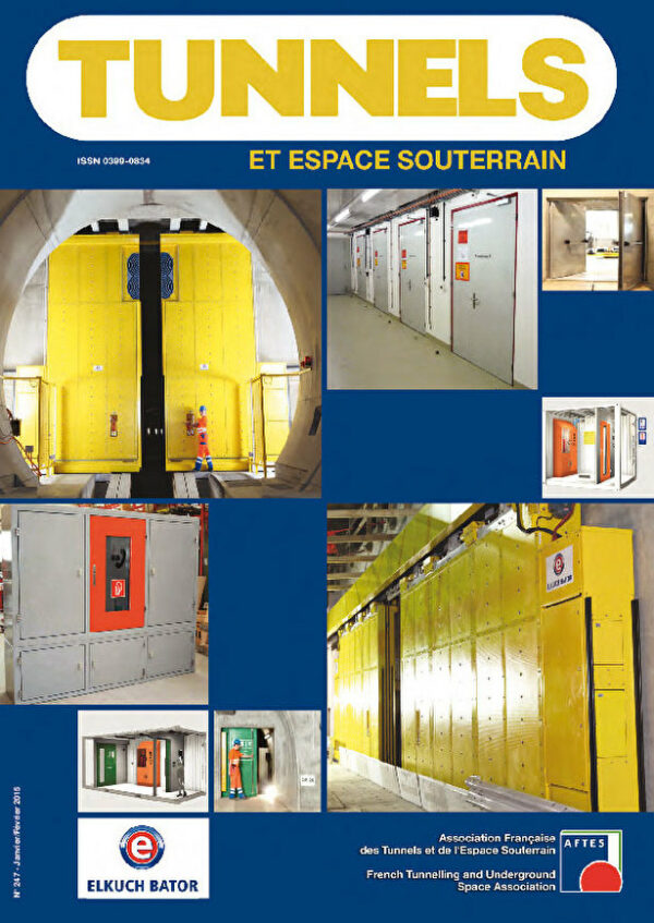 Tunnels et Espaces Souterrain - Janvier-Février 2015