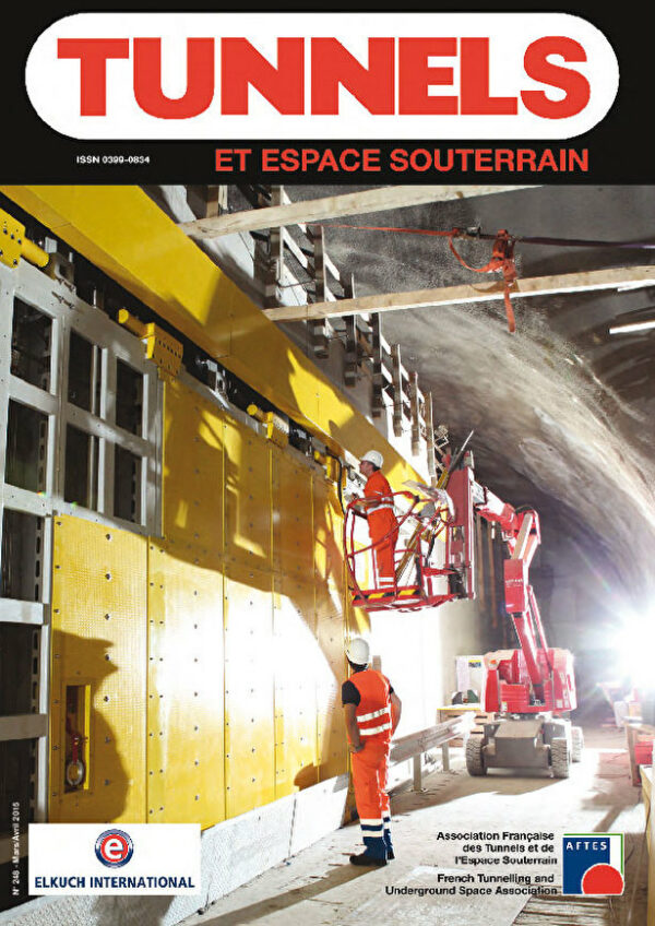 Tunnels et Espaces Souterrain - Mars-Avril 2015