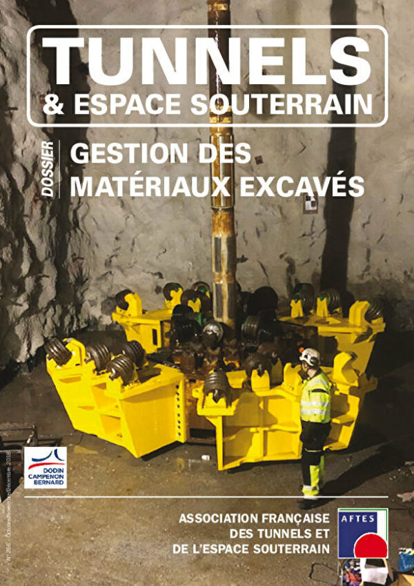 Tunnels et Espaces Souterrain - Octobre-Novembre-Décembre 2018