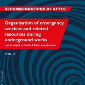 Organisation of emergency services and related resources during underground works - WG12R11
