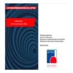 Point sur les recommandations techniques AFTES