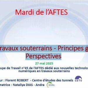 Mardi de l'AFTES Paris- 27 mai 2025 - Présentation 1