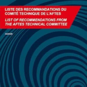 Liste des recommandations de l'AFTES